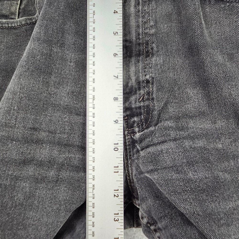 Levi's 550 Relaxed Fit Jeans Mens 38x32 Black Denim VTG 90s Y2K Grunge Skater - Picture 12 of 14